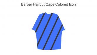 Barber Haircut Cape Colored Icon In Powerpoint Pptx Png And Editable Eps Format