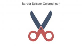 Barber Scissor Colored Icon In Powerpoint Pptx Png And Editable Eps Format