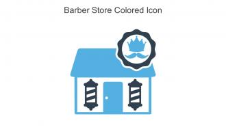 Barber Store Colored Icon In Powerpoint Pptx Png And Editable Eps Format