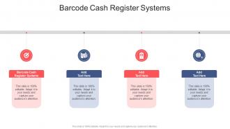 Barcode Cash Register Systems In Powerpoint And Google Slides Cpb