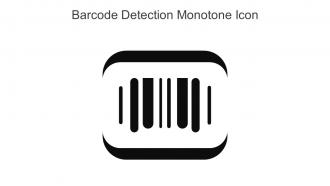 Barcode Detection Monotone Icon In Powerpoint Pptx Png And Editable Eps Format