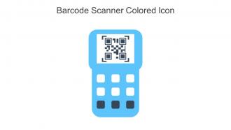 Barcode Scanner Colored Icon In Powerpoint Pptx Png And Editable Eps Format