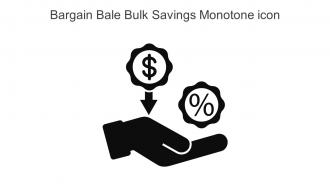 Bargain Bale Bulk Savings Monotone Icon In Powerpoint Pptx Png And Editable Eps Format