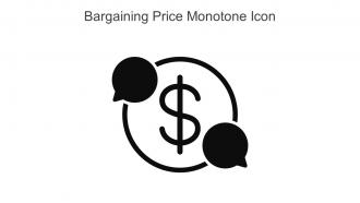 Bargaining Price Monotone Icon In Powerpoint Pptx Png And Editable Eps Format