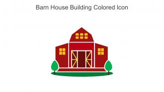 Barn House Building Colored Icon In Powerpoint Pptx Png And Editable Eps Format