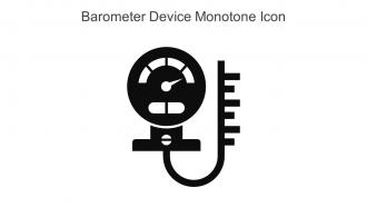 Barometer Device Monotone Icon In Powerpoint Pptx Png And Editable Eps Format