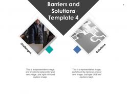 Barriers and solutions powerpoint presentation slides