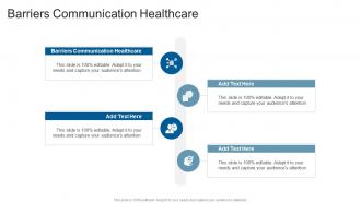 Barriers Communication Healthcare In Powerpoint And Google Slides Cpb