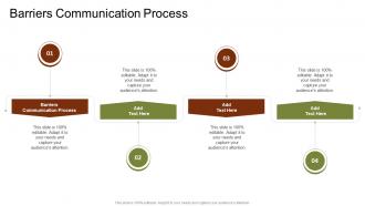 Barriers Communication Process In Powerpoint And Google Slides Cpb