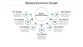 Barriers economic growth ppt powerpoint presentation icon cpb