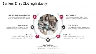 Barriers Entry Clothing Industry In Powerpoint And Google Slides Cpb
