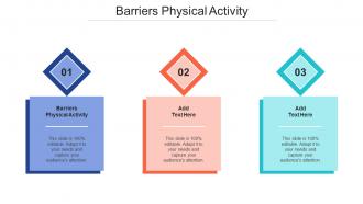 Barriers Physical Activity Ppt Powerpoint Presentation Styles Pictures Cpb
