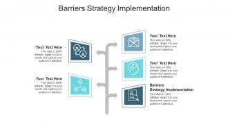 Barriers strategy implementation ppt powerpoint presentation ideas graphics cpb