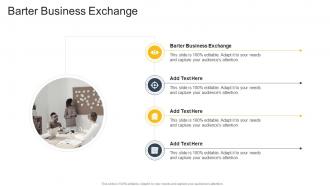 Barter Business Exchange In Powerpoint And Google Slides Cpb