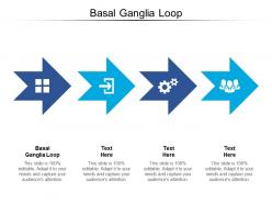 Basal ganglia loop ppt powerpoint presentation model infographics cpb