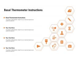 Basal thermometer instructions ppt powerpoint presentation file show