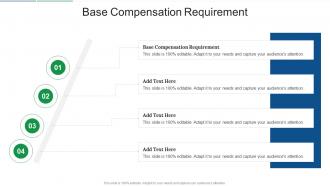 Base Compensation Requirement In Powerpoint And Google Slides Cpb