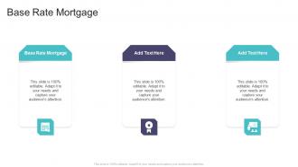 Base Rate Mortgage In Powerpoint And Google Slides Cpb