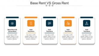 Base Rent Vs Gross Rent Ppt Powerpoint Presentation Layouts Examples Cpb