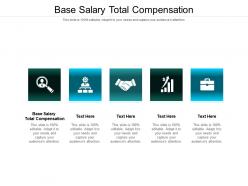 Base salary total compensation ppt powerpoint presentation styles gallery cpb