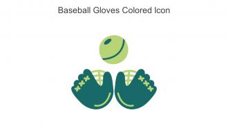 Baseball Gloves Colored Icon In Powerpoint Pptx Png And Editable Eps Format