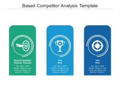 Based competitor analysis template ppt powerpoint presentation gallery samples cpb