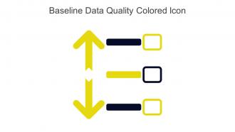 Baseline Data Quality Colored Icon In Powerpoint Pptx Png And Editable Eps Format