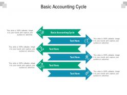 Basic accounting cycle ppt powerpoint presentation inspiration graphics cpb