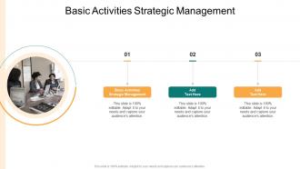 Basic Activities Strategic Management In Powerpoint And Google Slides Cpb