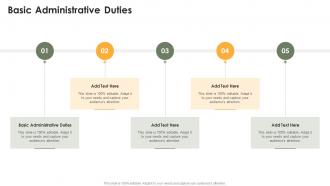 Basic Administrative Duties In Powerpoint And Google Slides Cpb