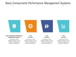 Basic components performance management systems ppt powerpoint presentation professional file formats cpb