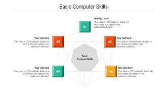 Basic computer skills ppt powerpoint presentation gallery model cpb