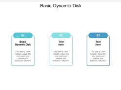 Basic dynamic disk ppt powerpoint presentation outline templates cpb