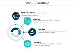Basic e commerce ppt powerpoint presentation icon graphics pictures cpb