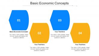 Basic Economic Concepts Ppt Powerpoint Presentation Layouts Introduction Cpb