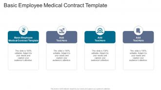 Basic Employee Medical Contract Template In Powerpoint And Google Slides Cpb