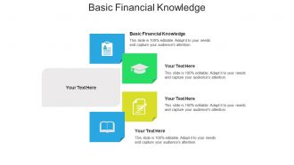 Basic financial knowledge ppt powerpoint presentation ideas slide portrait cpb