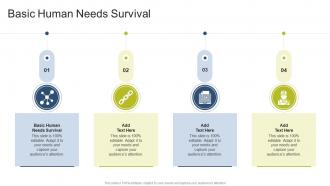 Basic Human Needs Survival In Powerpoint And Google Slides Cpb