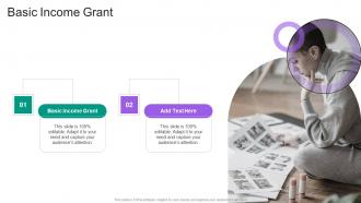 Basic Income Grant In Powerpoint And Google Slides Cpb