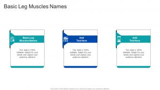 Basic Leg Muscles Names In Powerpoint And Google Slides Cpb