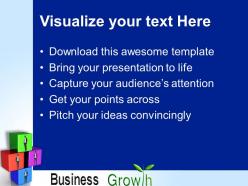 Basic marketing concepts templates business blocks shapes growth ppt backgrounds powerpoint