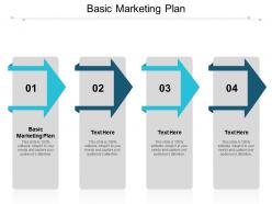 Basic marketing plan ppt powerpoint presentation gallery graphics design cpb