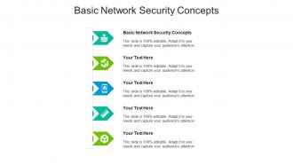 Basic network security concepts ppt powerpoint presentation professional guide cpb