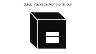 Basic Package Monotone Icon In Powerpoint Pptx Png And Editable Eps Format