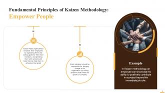 Basic Principles Of Kaizen Training Ppt Template Aesthatic
