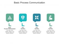 Basic process communication ppt powerpoint presentation gallery guidelines cpb
