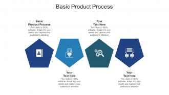 Basic product process ppt powerpoint presentation file slide cpb