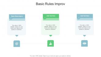 Basic Rules Improv In Powerpoint And Google Slides Cpb