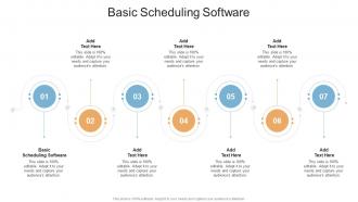 Basic Scheduling Software In Powerpoint And Google Slides Cpb