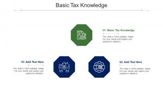 Basic Tax Knowledge Ppt Powerpoint Presentation Rules Cpb